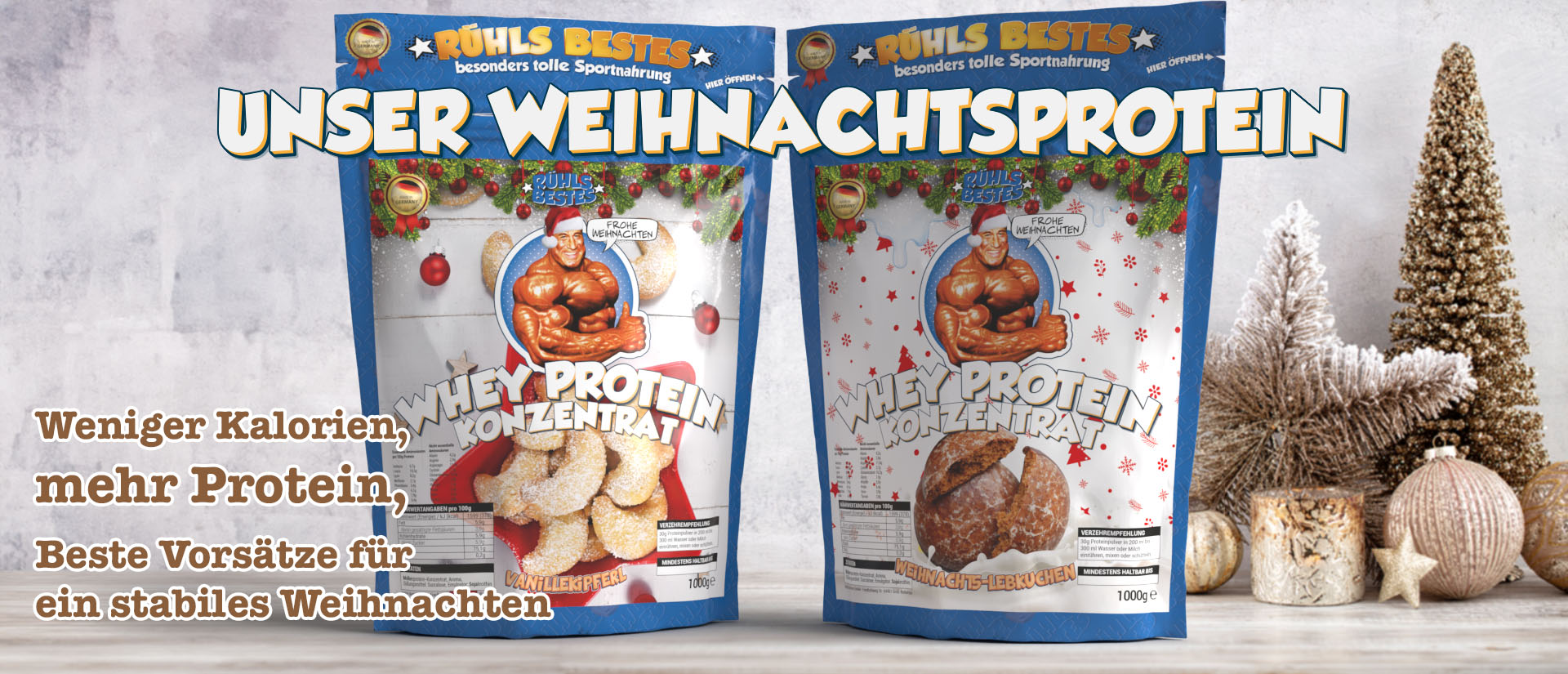 Weihnachts-Protein